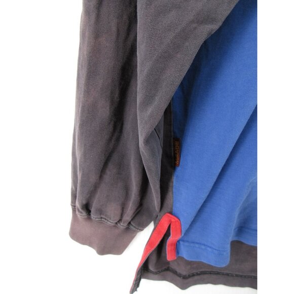 VINTAGE New York Giants Sweatshirt XL Mirage NFL Hoodie Faded 90s * - Picture 3 of 14